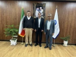 دیدار صمیمانه مهندس عسکریان رئیس آموزشکده فنی و حرفه‌ای آباده به همراه دکتر رحیم زارع نماینده محترم شهرستان آباده در مجلس شورای اسلامی با دکتر عرفان خسرویان ریاست دانشگاه فنی و حرفه‌ای کشور 2