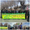 مراسم راهپیمایی ۲۲ بهمن در شهر آباده با حضور گسترده آحاد مردم، کارکنان، اساتید و دانشجویان آموزشکده فنی و حرفه‌ای امام خمینی (ره) آباده 2