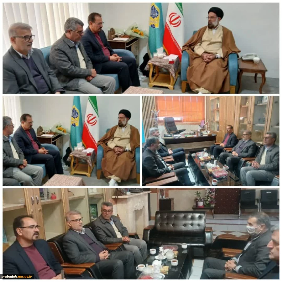 دیدار ریاست دانشگاه ملی مهارت استان فارس با مسئولین شهرستان آباده  2