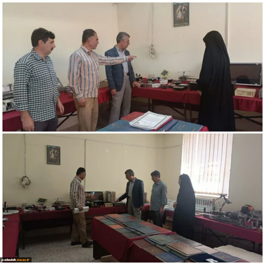 برپایی نمایشگاه بمناسبت هفته کارآفرینی و پژوهش  2