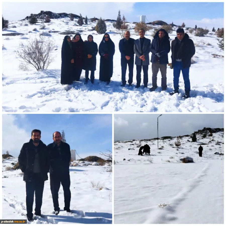 در پی بارش رحمت الهی در روزهای پایانی پاییز ۱۴۰۴، برنامه‌ای به همت واحد تربیت‌بدنی آموزشکده پسران آباده برگزار شد که طی آن کارکنان مرکز به شکرانه این نعمت الهی در مراسم گلگشت حضور یافتند. 2